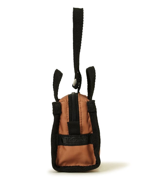 LeSportsac MICRO WEEKENDER CHARM/LSSタイポグラフィチャームブラウン LSSタイポグラフィチャームブラウン