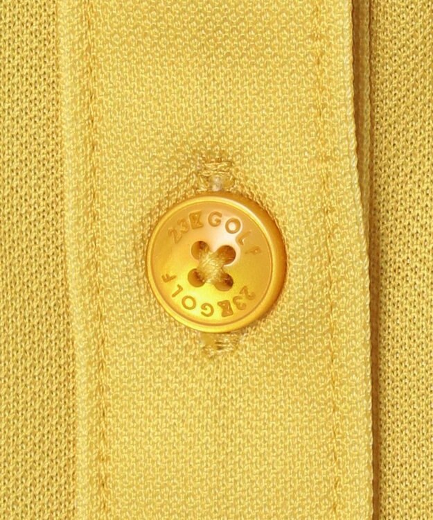 23区GOLF 【WOMEN】ワッペンプリント鹿の子シャツ キャメル系