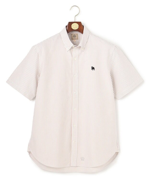 J.PRESS MEN また欲しくなる理由がある【WEB限定】バックブル 半袖シャツ / B.D. _26年モデル ベージュ系1