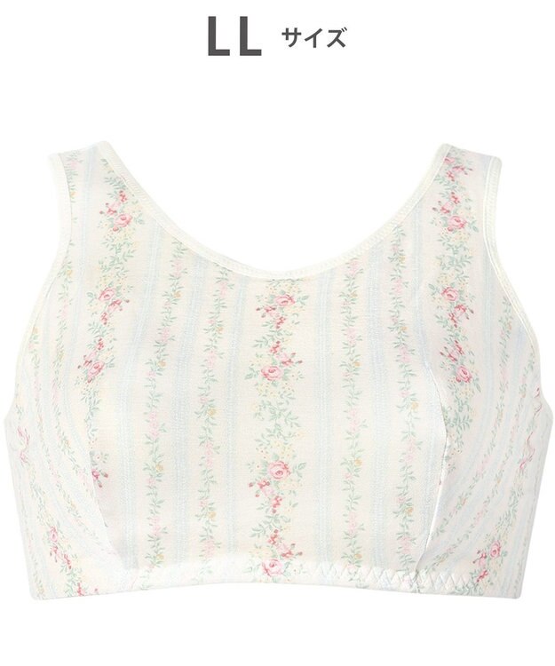 WACOAL 【ナイトアップブラ】 動画クリエイター nanakoななこさんコラボカラー登場 ナイトブラ 就寝時用 3Lまで対応 大きいサイズ ノンワイヤー レディース BRA164 /ワコール アイボリー