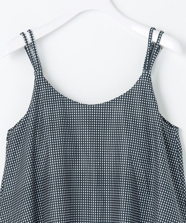 ANY SIS 【3SET】フレア スイムウェア ギンガム×ブラック