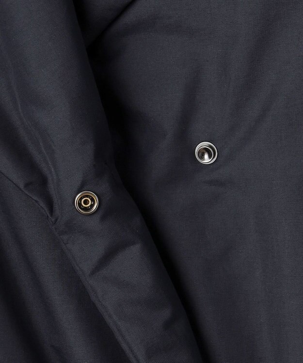 ICB 【撥水加工】ADS ダウン ショールカラーロングコート ネイビー系