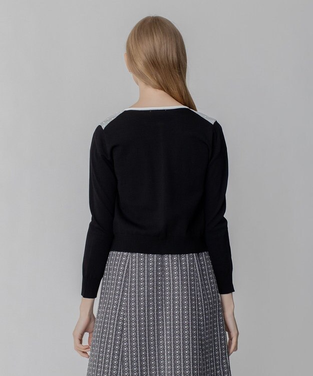 TOCCA 【洗える！】CHAMPS ELYSEES カーディガン ブラック系