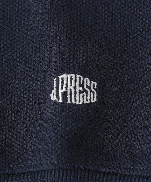 J.PRESS KIDS 【140-170cm】リブライン ポロシャツ ネイビー系