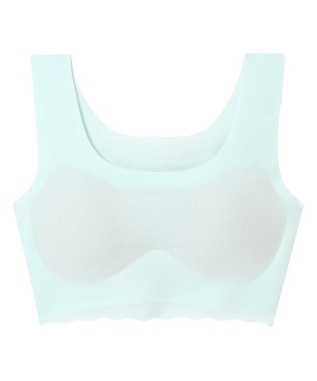 une nana cool 綿混フラット仕上げ　ノンワイヤーブラジャー　　【全サイズ同一価格】 TU