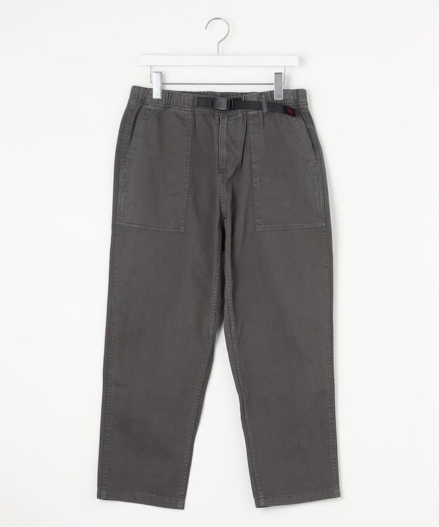 UNFILO GRAMICCI ルーズ テーパードパンツ チャコール