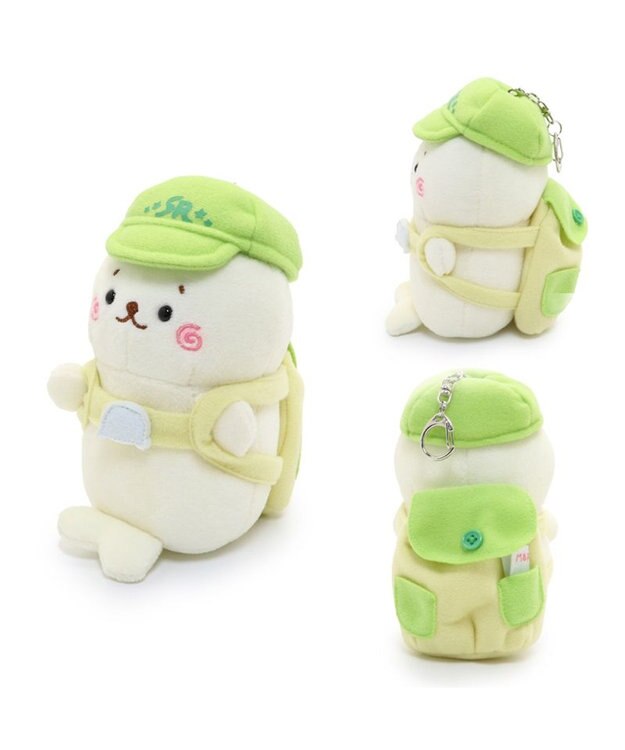 Mother garden しろたん マスコットキーホルダー ついたん 12cm 《しろっぺ  / きのこ狩りおのぼりたん 》 【単品】 しろっぺたん