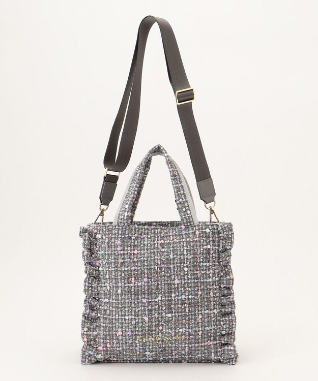 TOCCA WAVES MINIBAG ミニバッグ グレーツイード系