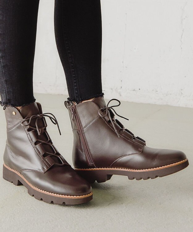 ASICS WALKING ペダラ ソフトラギッド レディース 2E 3.0cmヒール ブラウン系