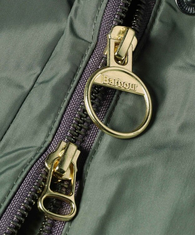 Paul Smith Paul Smith Loves Barbour Broomhill ポリエステルジャケット カーキ