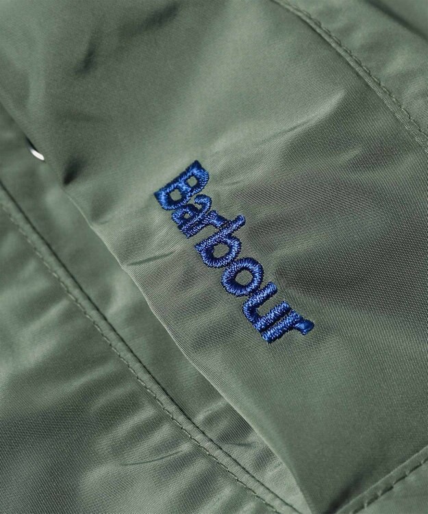 Paul Smith Paul Smith Loves Barbour Broomhill ポリエステルジャケット カーキ
