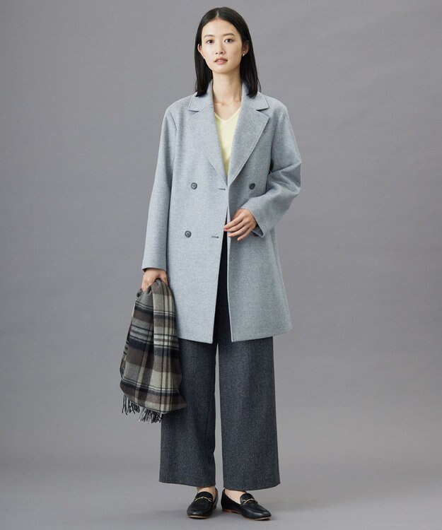 J.PRESS LADIES 【ご好評につき新色追加！・WEB限定カラーあり・洗える】PRINCE Vネック ニット レモンイエロー系