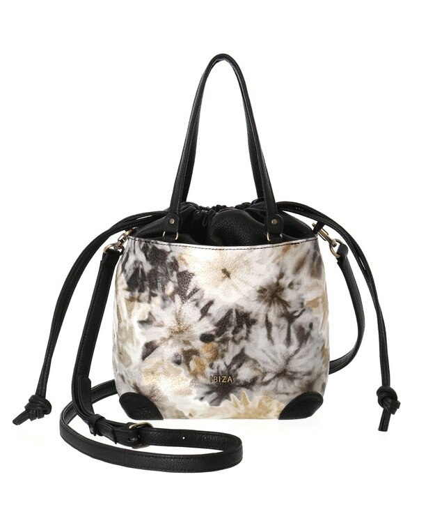 IBIZA ラモ　2WAYショルダーバッグ ゴールド