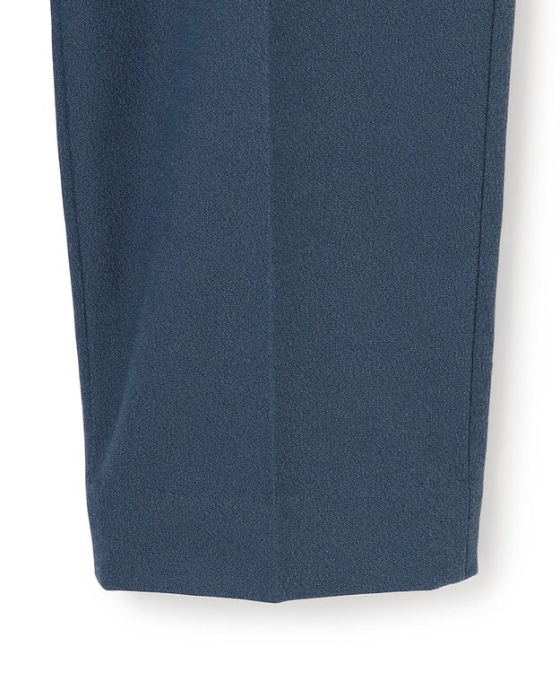 ICB 【裏起毛】 ウォームサテン スティックパンツ ブルーグレー系