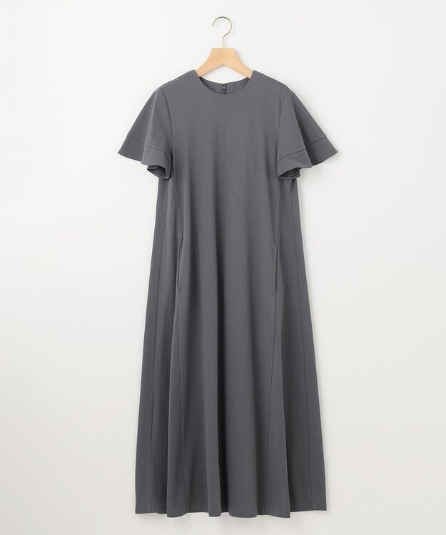 組曲 サマージャージフレア ワンピース グレー系