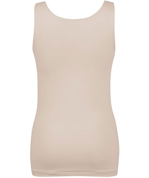 Wing あったかインナー オーガニックコットン混 やわらかくやさしい肌ざわり 【綿の贅沢オーガニック】 綿混 保温性 ノースリーブ 秋 冬 EL4131 ウイング／ワコール ベージュ