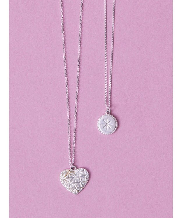 AMERICAN HOLIC ハート＆コイン３ＷＡＹネックレス Silver