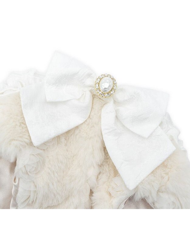 PET PARADISE cherircouture パールリボン ベスト 《ホワイト》 小型犬 ホワイト