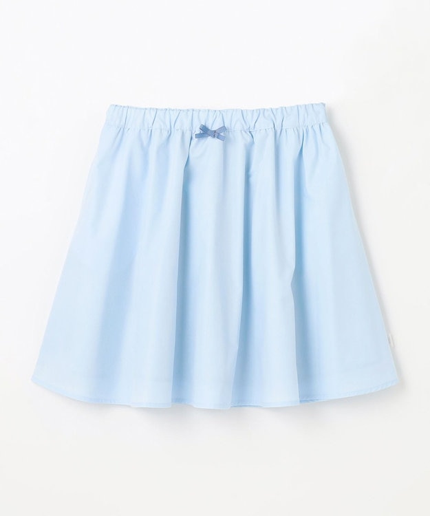 組曲 KIDS 【150-160㎝】フラワーパッチワークスカート サックスブルー系5