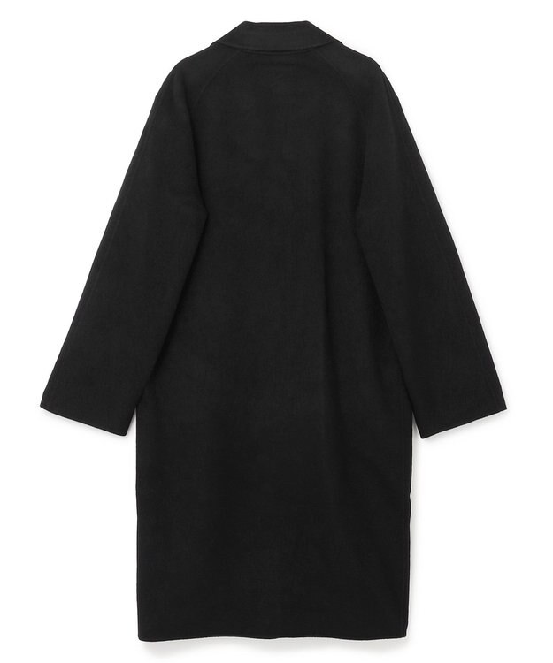 JOSEPH 【FOUNDATIONS】【AW23】ダブルフェイスカシミヤ　ミッドレングスコート Black