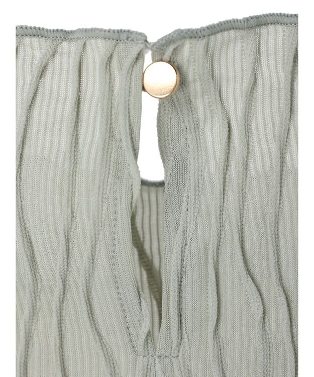 Green Parks ・Ｐｅｔｉｔ　Ｆｌｅｕｒ　ウェーブメロープルオーバー Light Khaki