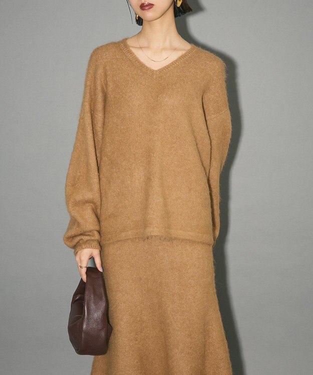 Green Parks ＶネックニットＴＯＰＳ Beige