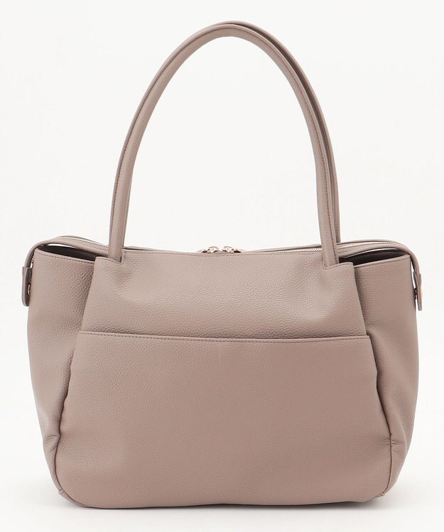 LA BAGAGERIE ブリッジトートバッグ Mサイズ グレージュ