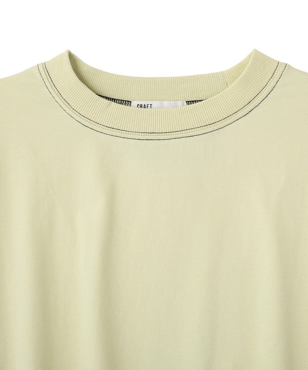 CRAFT STANDARD BOUTIQUE バイカラーヘムプルオーバー Light Green