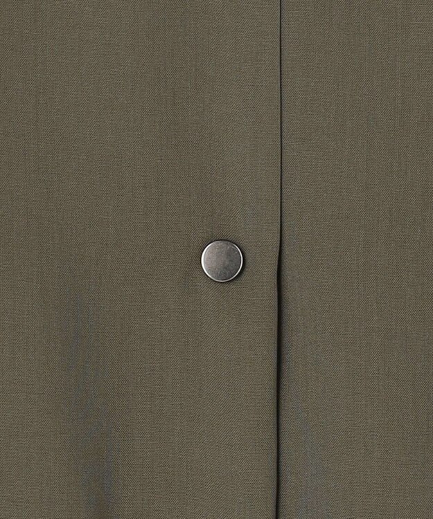 J.PRESS LADIES S RELAXION Sheer ボイル フーデッド ジャケット カーキ系