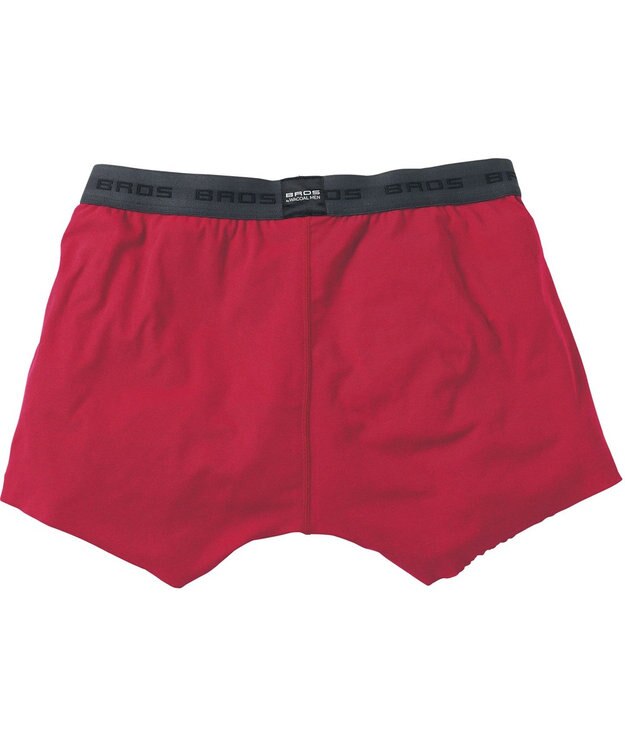WACOAL MEN ボクサーパンツ　【オーガニック綿混ボクサー】　フロント快適設計　吸汗速乾　抗菌防臭　前閉じ　/ブロス　GT3210 レッド