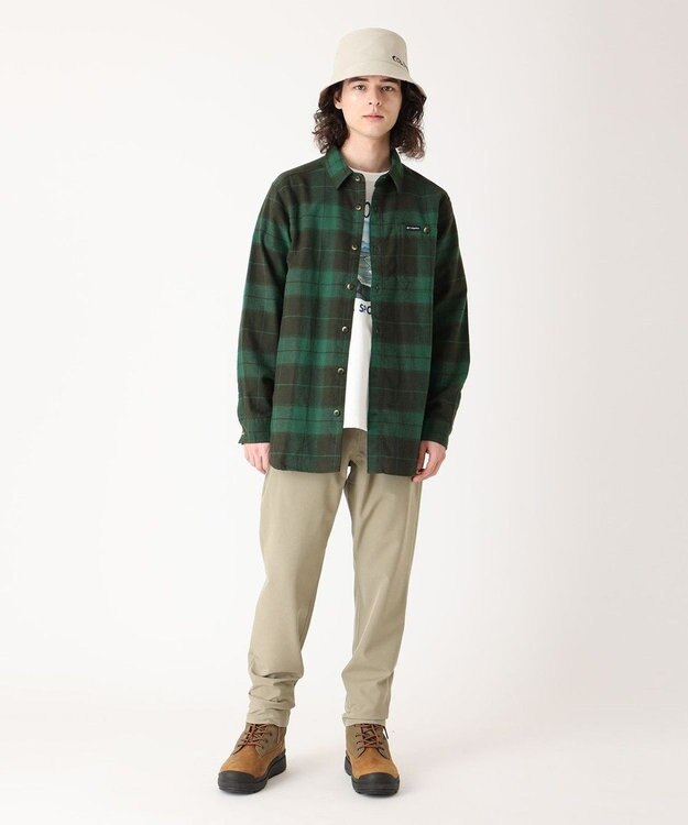 Columbia Columbia/ ピッチストーンヘビーウエイトフランネルIIシャツ /コロンビア Greenscape Macro Buffalo Tartan