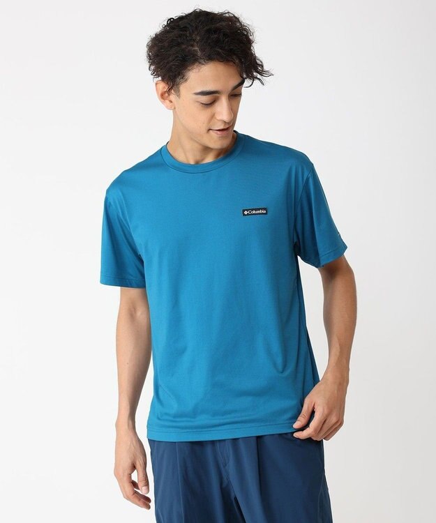 Columbia Columbia/ ハーパースパイアグラフィックショートスリーブTシャツ /コロンビア Dark Turquoise
