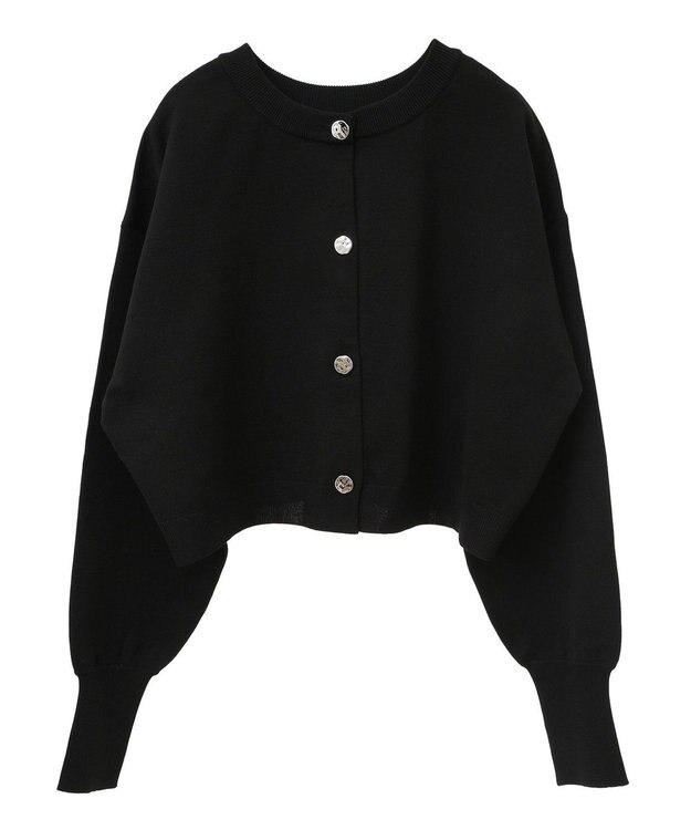 Green Parks ２ＷＡＹ　ショート丈カーディガン Black
