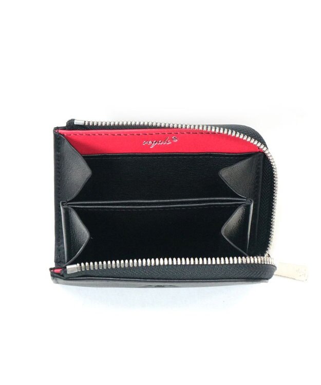 Regalo Felice 【最高級レザー使用】L字ミニウォレット / REGALO BK(ブラック）