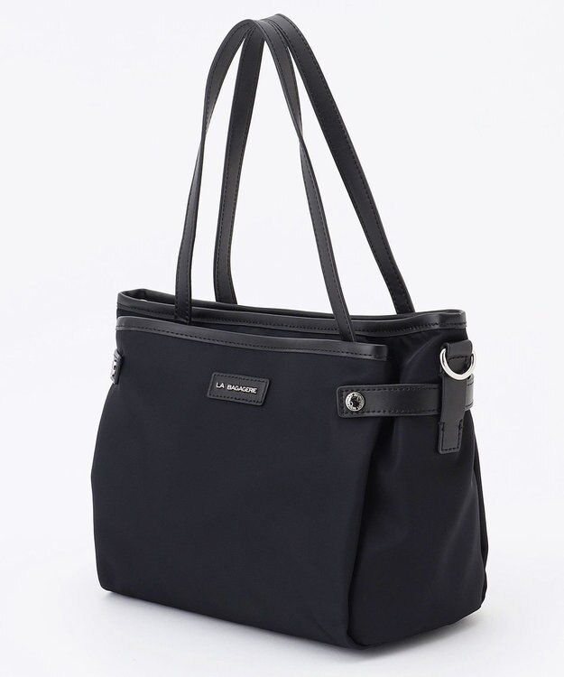 LA BAGAGERIE 【撥水ナイロン】ベーシック2WAYミニトート ブラック