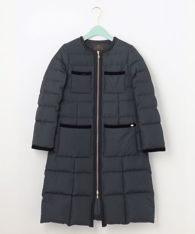 TOCCA COSMO NEW ロングダウンコート ネイビー系