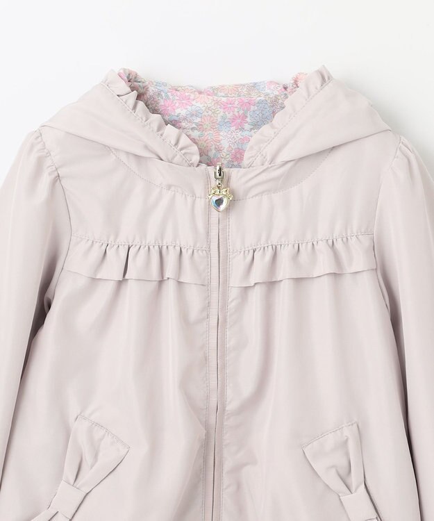 ANY KIDS シャカシャカ リバーシブルゾン ミルクティー