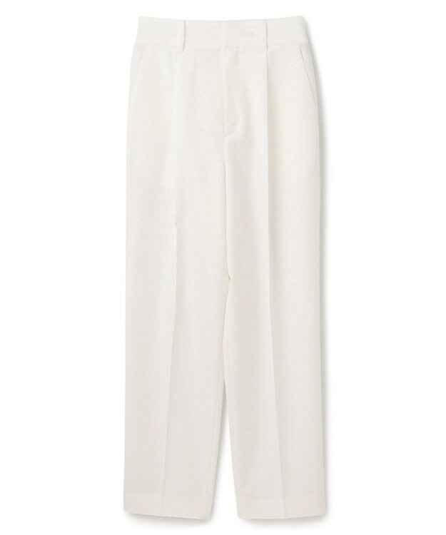 uncrave 【撥水・花粉防止・洗濯機洗い可】クリアツイル テーパードパンツ（uncrave STANDARD） エクリュ