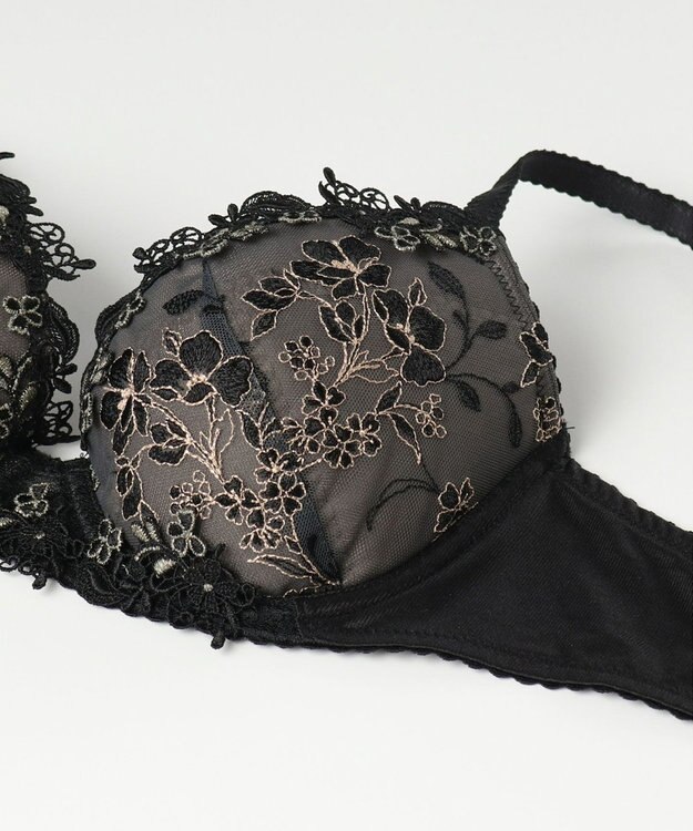 Wing ブラジャー Wing Lesiage ふっくらまる胸メイク やさしいフィット感 【2920シリーズ】 パッド有 ブラ PB2920 ウイング／ワコール ブラック