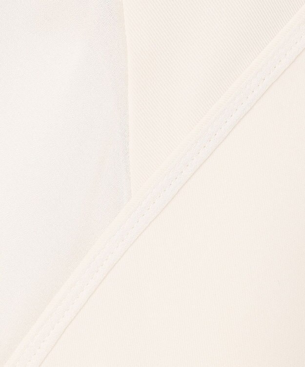 BEIGE， SAMUEL / スタンドカラーブラウス Ecru