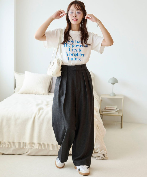 WEGO 【SMサイズ展開】グラフィックTシャツ 柄7