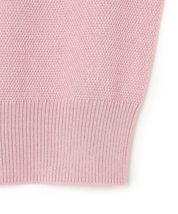 TOCCA 【鈴木ゆうかさん着用】HONEYCOMB MESH KNIT カーディガン ピンク系