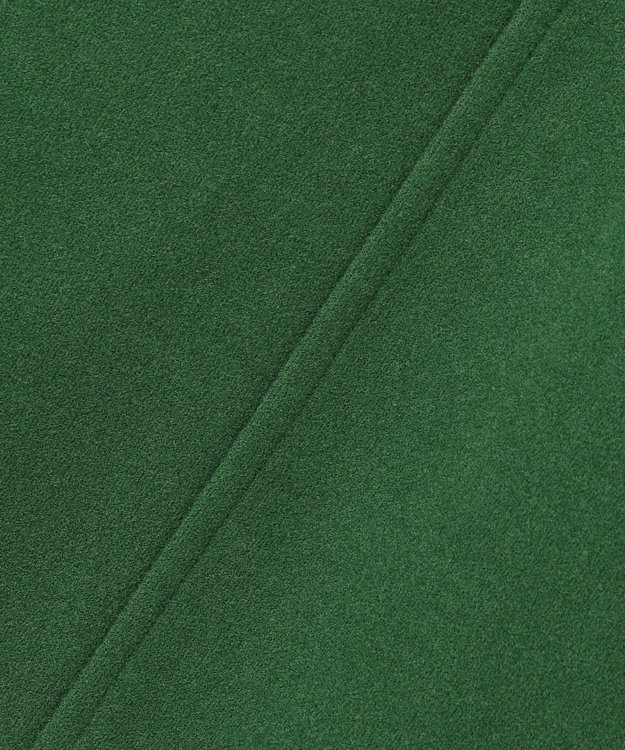 UNFILO L ブラッシュドジャージー Iラインスカート グリーン