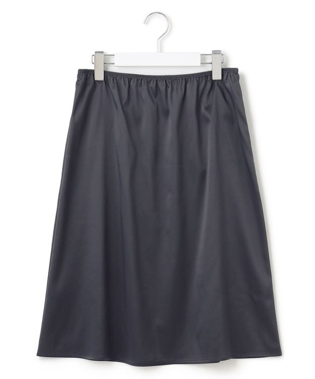 23区 【洗える】スクエアチェーンプリント ワンピース キャメル系