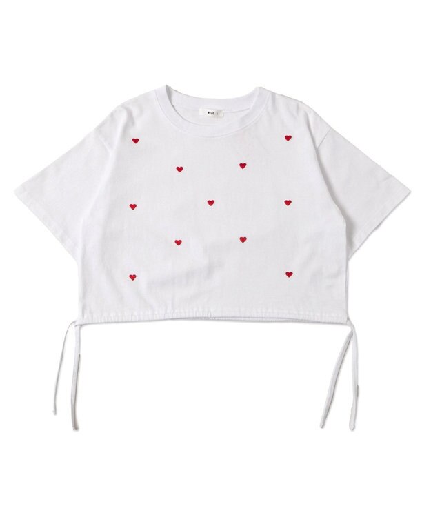 WEGO リボンデザイングラフィックショートT 柄1