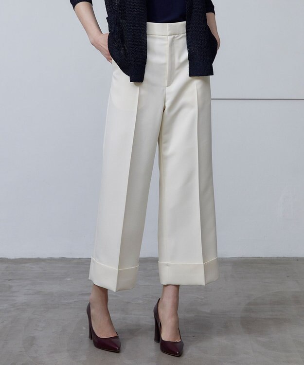 BEIGE， SECLIN / ワイドパンツ Ecru