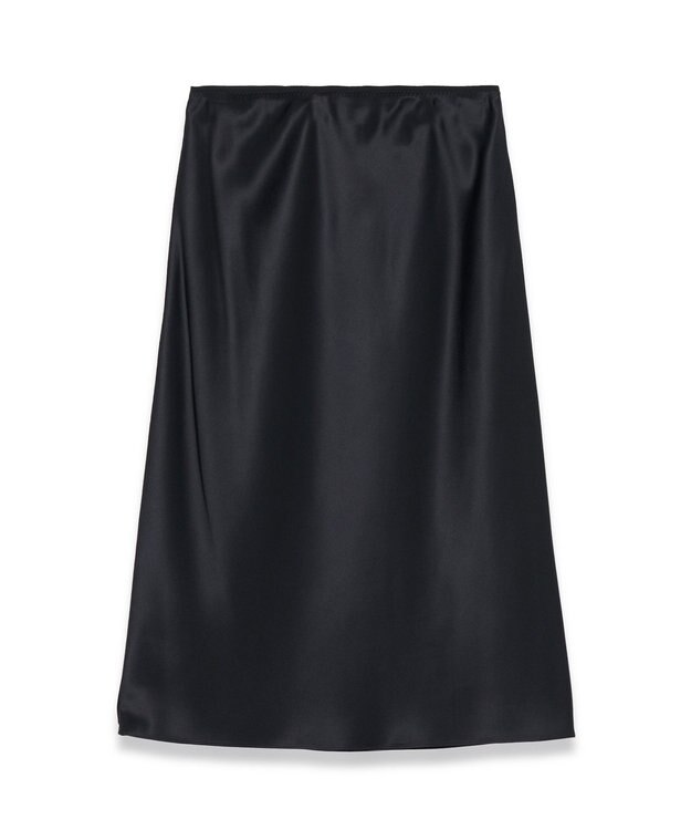 JOSEPH 【FOUNDATIONS】シルクサテン　ミディスカート Black