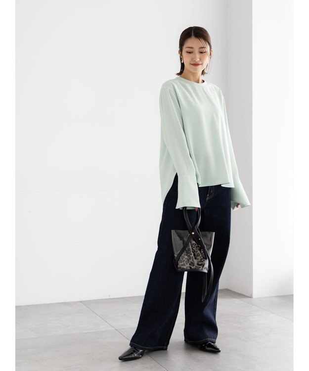 Te chichi 【EDWIN別注】WIDE FIT DENIM《2026 spring catalog item》 ネイビー