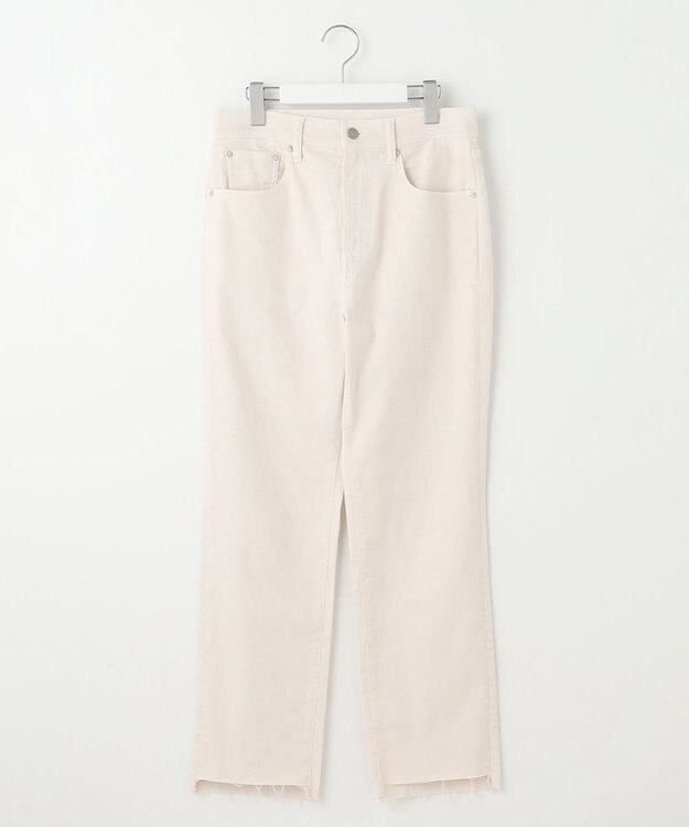 23区 【SLOW/一部店舗限定】SLOW DENIM ワイドストレート デニム ホワイト系