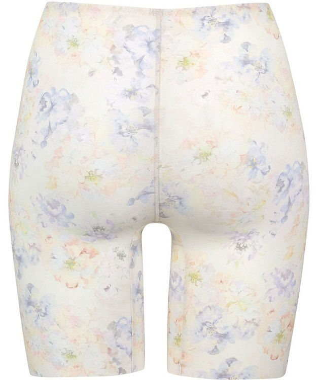 Wing 補整ショーツ 適度におなかとヒップをととのえる ここちよいフィット感 吸汗速乾性(身生地部) 【Pパンツ】 フラット仕上げ(裾部分) ロング丈 KJ4803 ウイング／ワコール クリーム